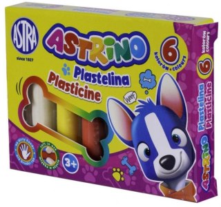 PLASTICINA 6 COLORI ASTRINO AS PUD ASTRA 303221001 ASTRA