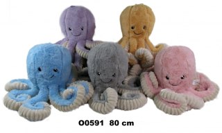 PELUCHE POLPO 80 CM SUN-DAY O0591 SUN-DAY