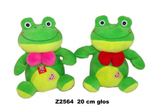 PELUCHE DIVERTENTE CON VOCE 20CM SEDUTA CON FIOCCO SA SUN-DAY