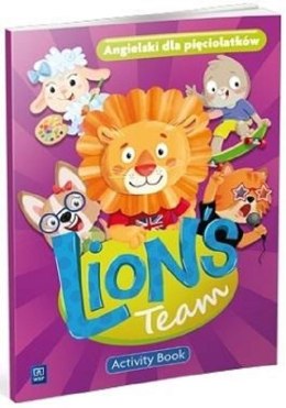 Lingua inglese Lion's Team Activity Book kindergarten Cinque anni