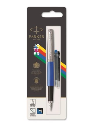 PARKER JOTTER ORIGINALS M PENNA STILOGRAFICA CARTUCCE BLU