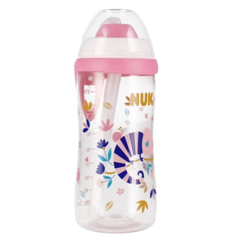 NUK MP KUBEK 300 ML 12M FLEXI CUP KAMELEON RÓŻOWY 10255575 NUK