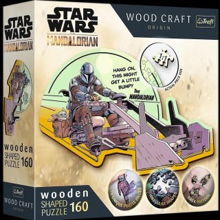 PUZZLE 160EL WOOD CRAFT STAR WARS ZJEDNOCZENIE TREFL 20187 TR TREFL