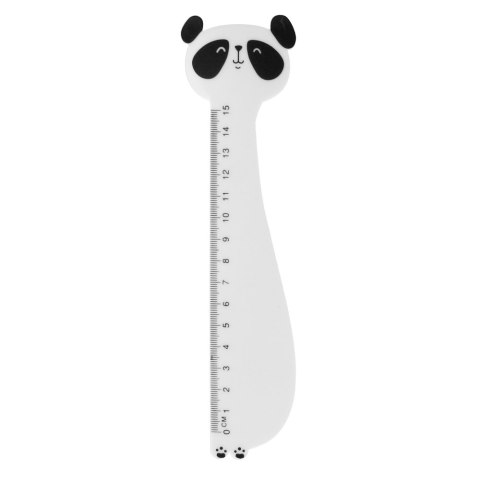 LINIJKA PLASTIKOWA 15 CM PANDA STARPAK 491023