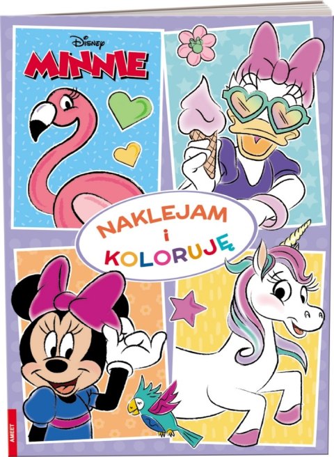 MINNIE. NAKLEJAM I KOLORUJĘ AMEET NAK-9114 AMEET