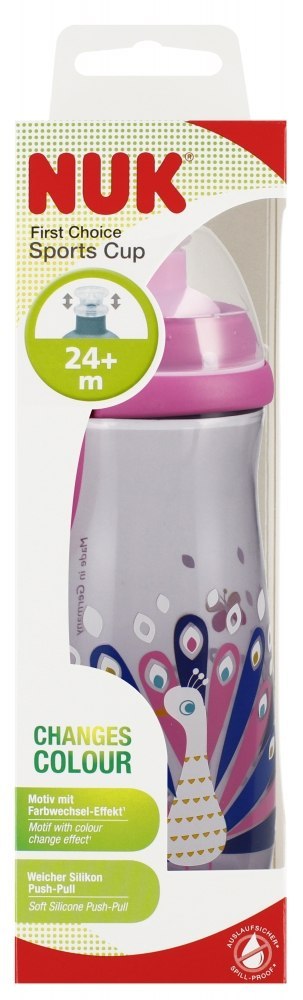 NUK MP KUBEK 450 ML 24M SPORTS CUP RÓŻOWY 10255577 NUK