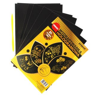 SET CREATIVO GRATTA A5/10 ARK HOLOGRAPH ORO FOL SDM 427710