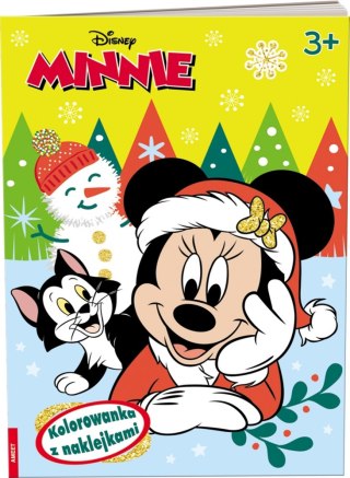 MINNIE. KOLOROWANKA Z NAKLEJKAMI AMEET