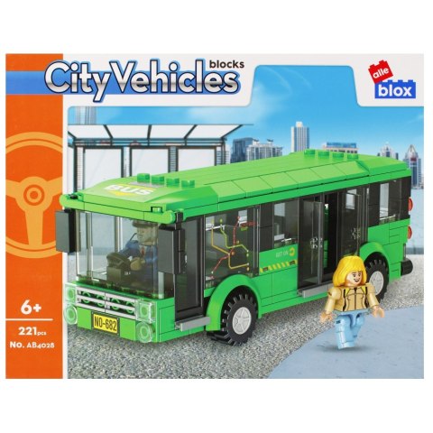 KLOCKI KONSTR ALLEBLOX CITY 221EL 34X27X6 BUS P ALLEBLOX