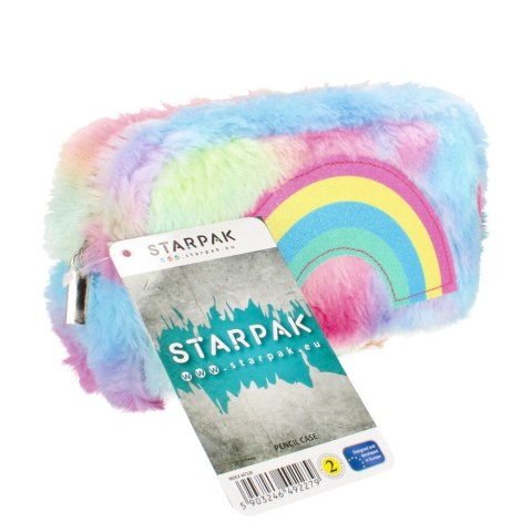 PORTAPENNE IN PELUCHE ARCOBALENO STARPAK 447228