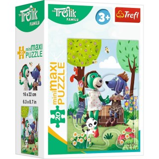 PUZZLE 20EL MINIMAXI DZIEŃ TREFLIKÓW TREFL 21152 TR TREFL