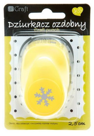 DZIURKACZ DEKORACYJNY 25 ŚNIEŻYNKA 110-059 B/C DALPRINT JCDZ110-59 DALPRINT