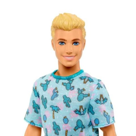 BRB KEN STYLOWY T-SHIRT KAKTUS HJT10 WB6 MATTEL