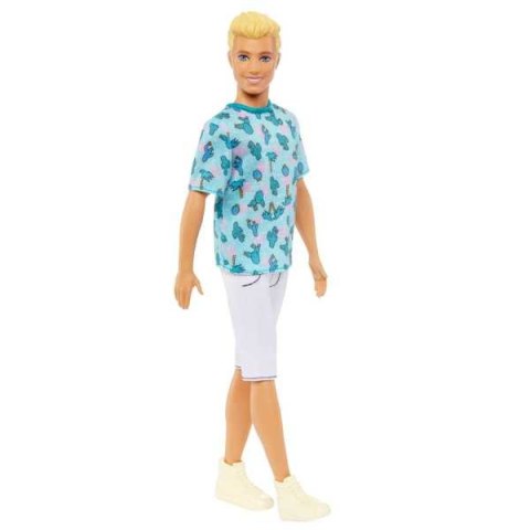 BRB KEN STYLOWY T-SHIRT KAKTUS HJT10 WB6 MATTEL