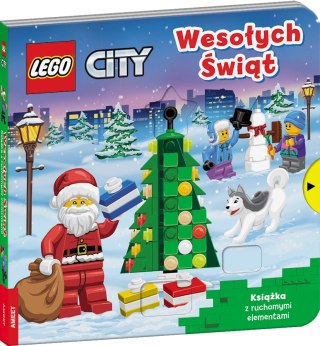 LEGO CITY. WESOŁYCH ŚWIĄT. KSIĄŻKA Z RUCHOMYMI ELEMENTAMI AMEET