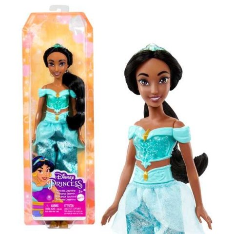 DISNEY KSIEZNICZKA LALKA JASMINA HLW12 WB5 MATTEL