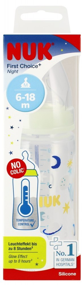 NUK MP BUTELKA 300 ML 6-18 M NIGHT GWIAZDKI 10741142 NUK