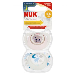 NUK SMOCZEK USP 2EL 0-6M STAR R/B 10730714 1/6 NUK