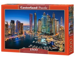 PUZZLE 1500 ELEMENTÓW SKYSCRAPERS OF DUBAI CASTORLAND C-151813 CASTOR