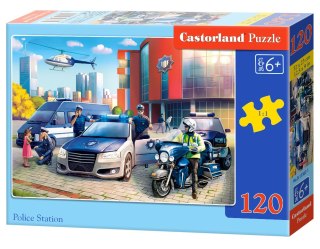 PUZZLE 120 ELEMENTÓW POLICE STATION CASTORLAND B-13562 CASTOR