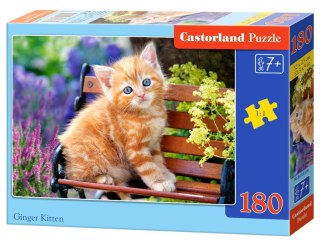 PUZZLE 180 ELEMENTÓW GINGER KITTEN CASTORLAND B-018178 CASTOR