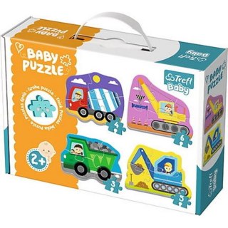 PUZZLE BABY CLASSIC POJAZDY NA BUDOWIE TREFL 36072 TREF TREFL