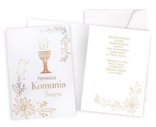 KARNET DK-967 KOMUNIA PASSION CARDS - KARTKI