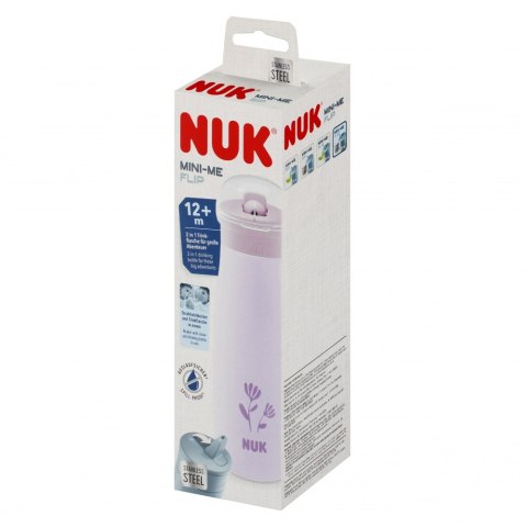 NUK KUBEK 500 ML 12M MINI-ME STAL KWIAT 10225329 NUK