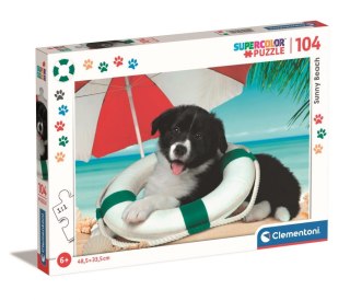 PUZZLE 104EL SUNNY BEACH PUD CLEMENTONI 25741 CLM CLEMENTONI