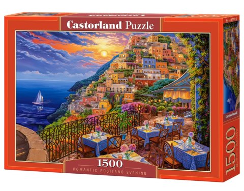 PUZZLE 1500 EL. ROMANTIC POSITANO EVENING CASTORLAND C-152209 CASTOR