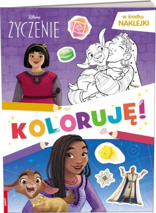 DISNEY. ŻYCZENIE. KOLORUJĘ AMEET