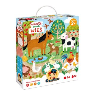 CZUCZU WESOŁE PUZZLE WIEŚ 2 BRIGHT JUNIOR MEDIA