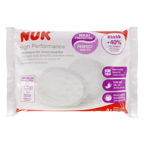 NUK WKLADKI LAKT HIGH PEFORM 8SZT 10252137 1/60 NUK