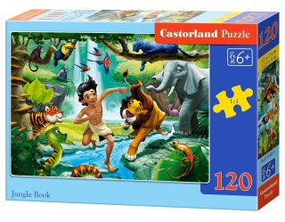 PUZZLE 120 ELEMENTÓW JUNGLE BOOK CASTORLAND B-13487 CASTOR