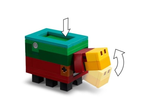 KLOCKI KONSTRUKCYJNE MINRCRAFT OGRÓD WIŚNI LEGO 21260 LEGO