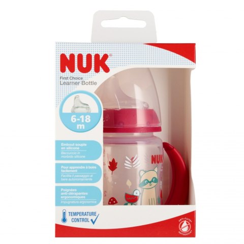 NUK BUTELKA 150 ML 6-18M Z UCHWYTEM FIRST MIX 10743926 NUK