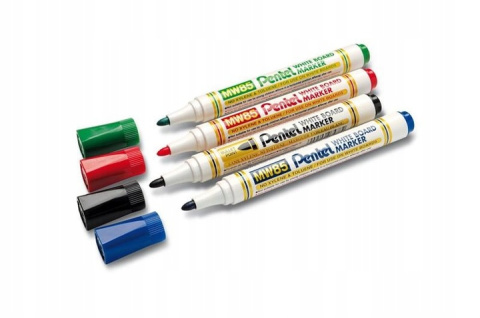 SET DI PENNARELLI CANCELLABILI ROTONDI PENTEL MW85-4W