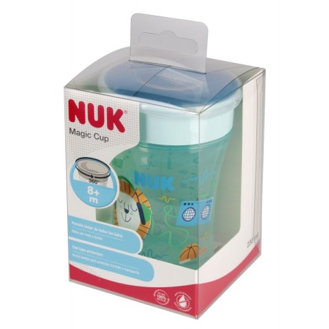 NUK KUBEK 230 ML 8M MAGIC CUP NIEBIESKI 10751138 NUK