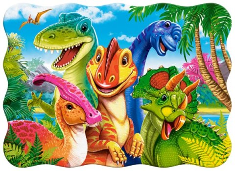 PUZZLE 30 EL. DINOSAURS SELFIE CASTORLAND B-03808 CASTOR