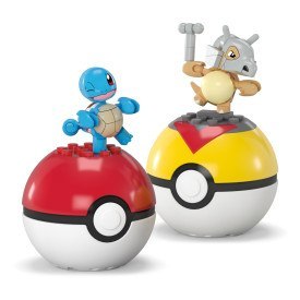 MBL POKEMON POKEBALL SQUIRTLE I CUBONE HXP15 WB3 MATTEL