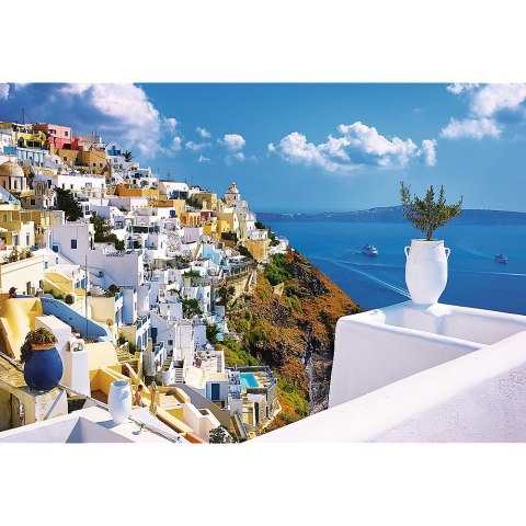 PUZZLE 1500 ELEMENTÓW SANTORINI GRECJA TREFL 26119 TREFL