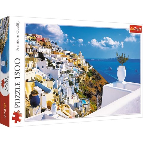 PUZZLE 1500 ELEMENTÓW SANTORINI GRECJA TREFL 26119 TREFL