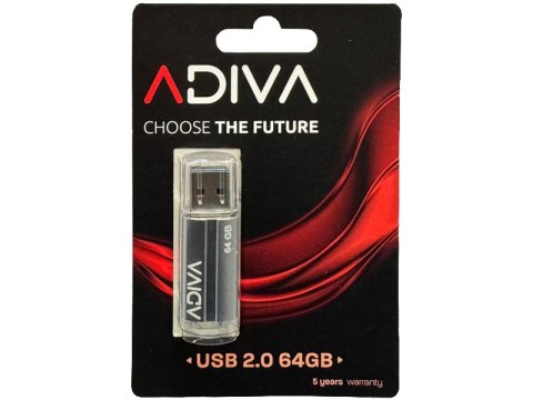 PAMIEC 64GB USB 2.0 ADIVA B/C APOLLO