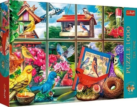 PUZZLE 1000 ELEMENTÓW PREMIUM ŚWIAT PTAKÓW TREFL 10850 TR TREFL