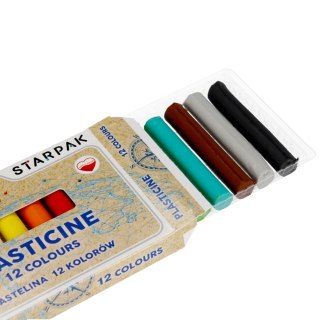 PLASTICINA 12 COLORI VIAGGIO STARPAK 492059