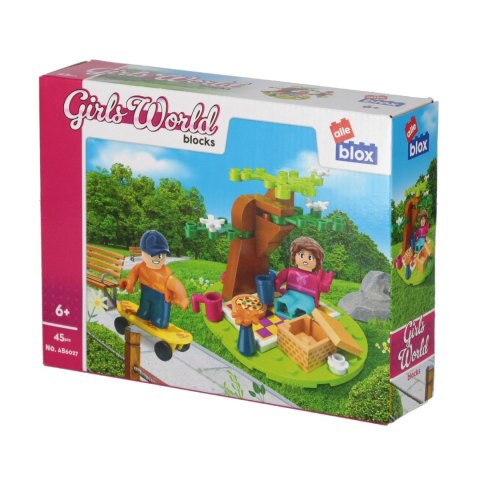 KLOCKI KONSTR ALLEBLOX GIRL PIKN 45EL 19X14X5 48 ALLEBLOX