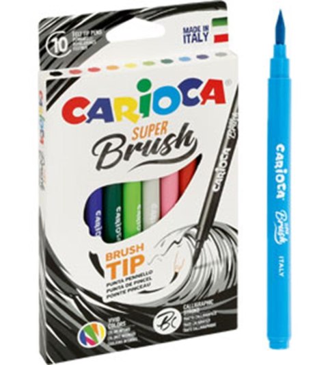 PISAKI BRUSH TIP CARIOCA 42937 10 KOL.