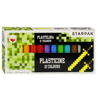 PLASTICINA 12 COLORI PIXEL GAME STARPAK 472913