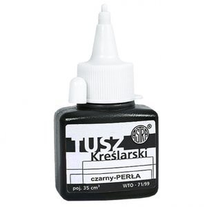 TUSZ KREŚLARSKI 35 ML CZARNY PERŁA ASTRA 81030908