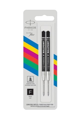 PARKER PEN REFILL 0.5 NERO F ECO CONFEZIONE DA 2 2166541